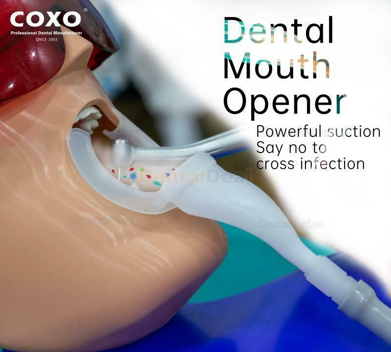 20PCS COXO Dental Suction Cheek Lip Retractor Mouth Opener