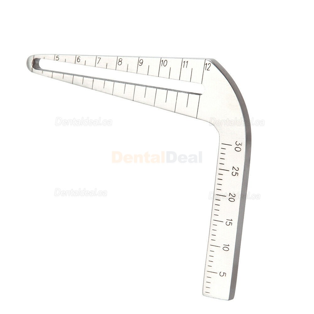 Dental Implant Locator Surgical Drill Guide Instrument Measuring Ruler Calipers Guage