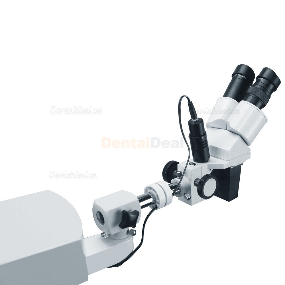 Dental Operating Microscope Endodontic Surgical Microscope 10X/15X/20X with LED Light (For Dental Chair)