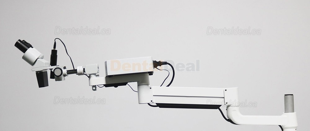 Dental Operating Microscope Endodontic Surgical Microscope 10X/15X/20X with LED Light (For Dental Chair)