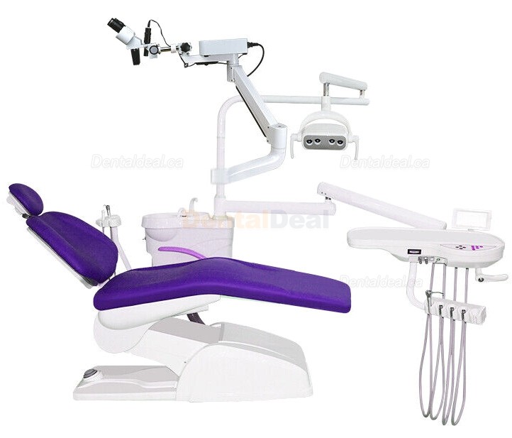Dental Operating Microscope Endodontic Surgical Microscope 10X/15X/20X with LED Light (For Dental Chair)