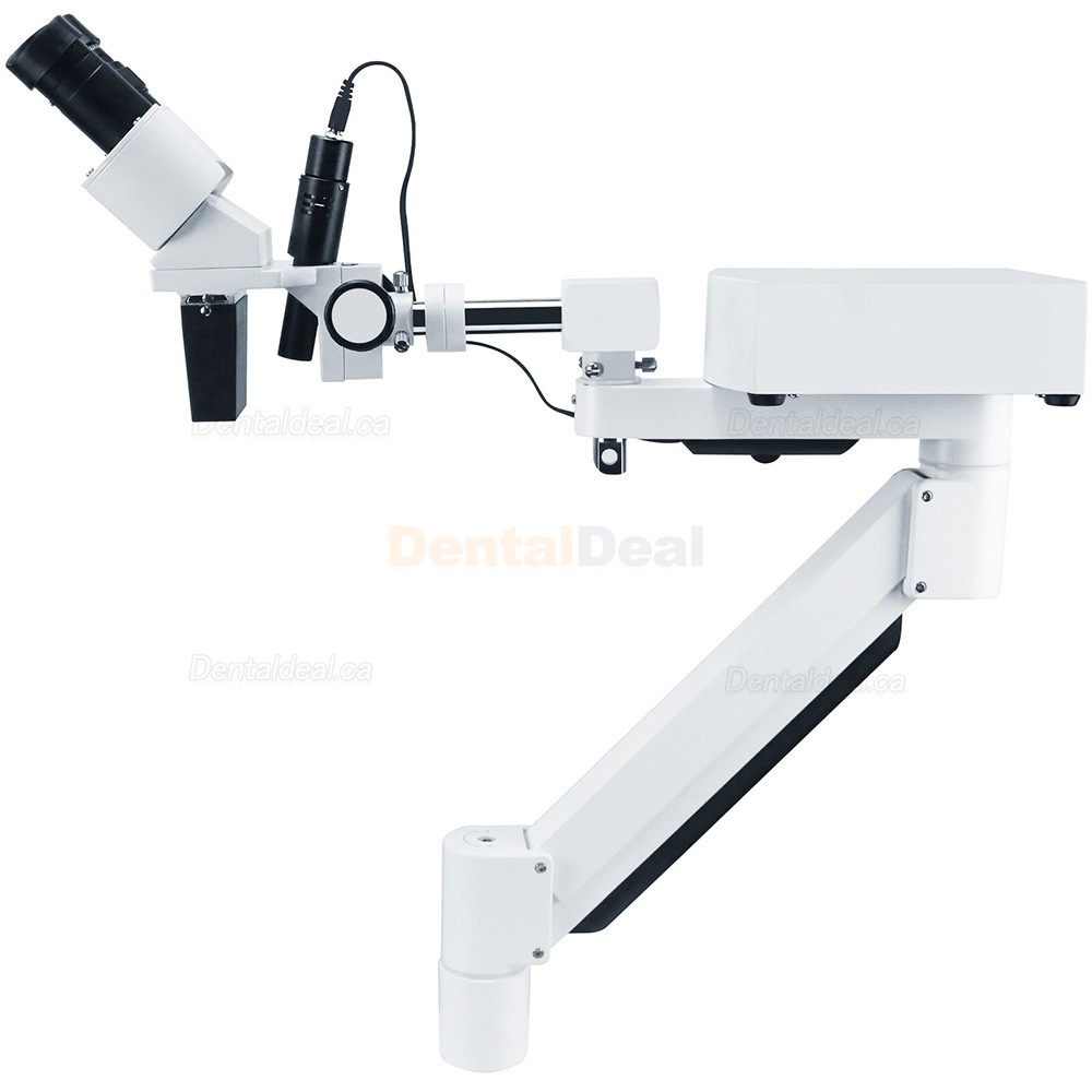 Dental Operating Microscope Endodontic Surgical Microscope 10X/15X/20X with LED Light (For Dental Chair)