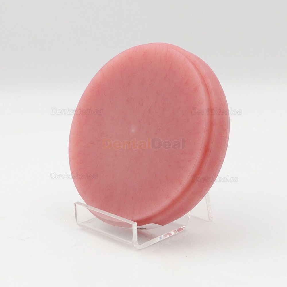 5 Pcs 98mm Dental Lab PMMA Blocks CAD/CAM Disk with Bloodshot Fit Wieland System