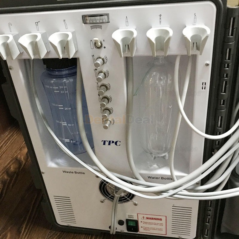 TPC PC2930 Portable Dental Unit with Built-in Scaler & Curing Light