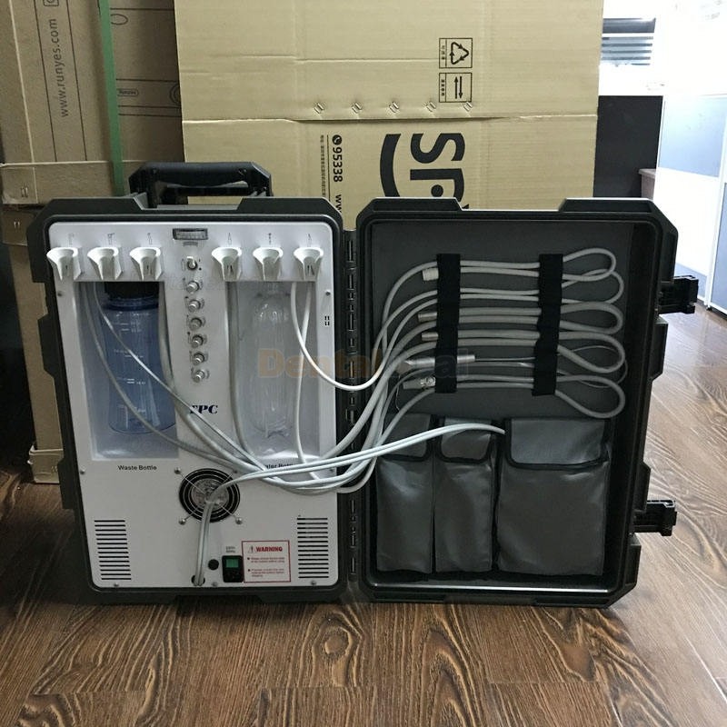 TPC PC2930 Portable Dental Unit with Built-in Scaler & Curing Light