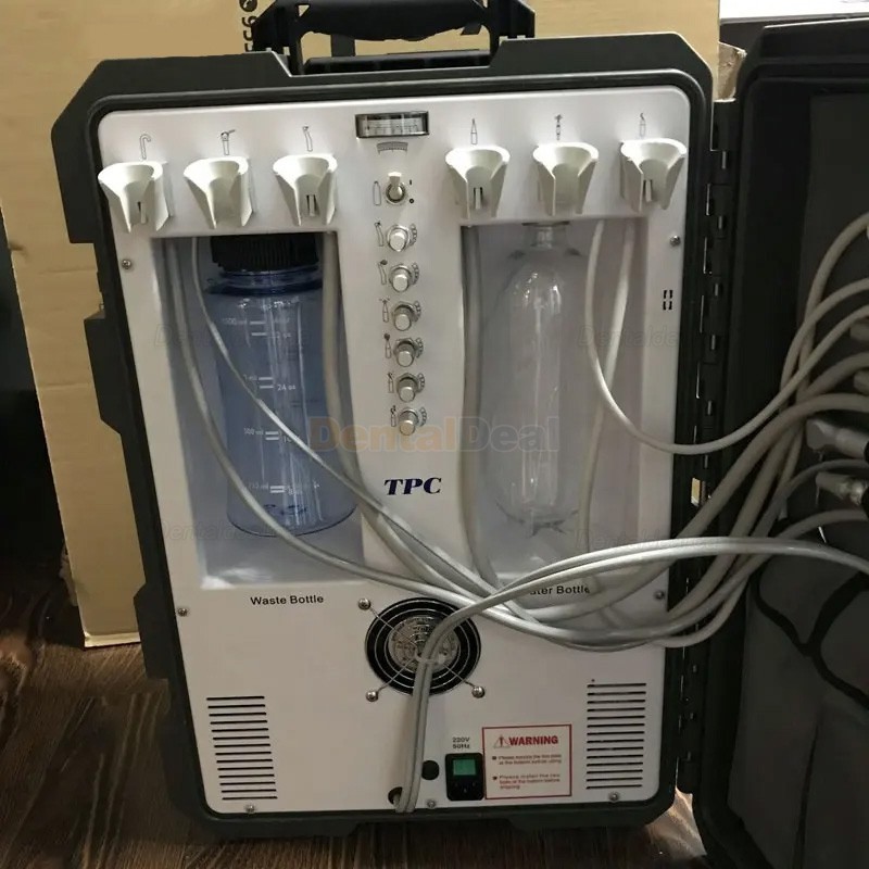 TPC PC2930 Portable Dental Unit with Built-in Scaler & Curing Light