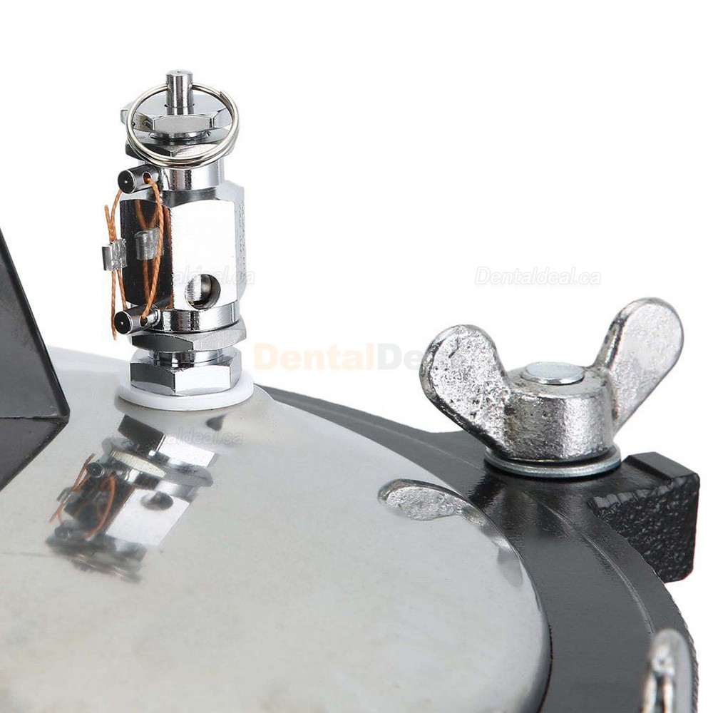 18L Portable High Pressure Steam Sterilizer Medical Dental Tattoo Autoclave Sterilization