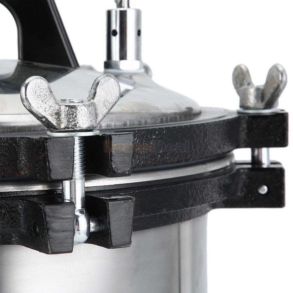 18L Portable High Pressure Steam Sterilizer Medical Dental Tattoo Autoclave Sterilization