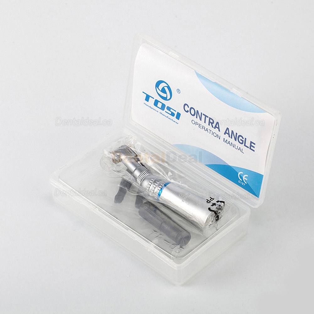 Tosi Dental Low Speed Contra Angle 1:1 Handpiece