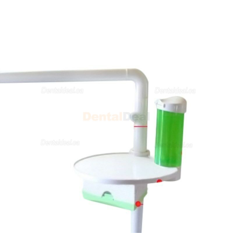 3-in-1 Cup Storage Holder with Tissue Box + Tray Plate Part for Dental Chair Unit