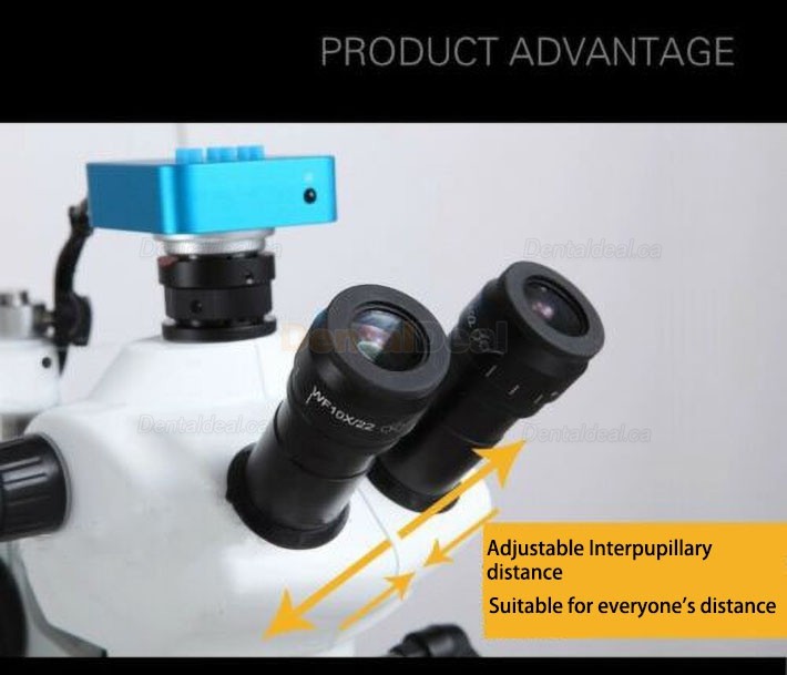 Trolley Type 5W Dental Endodontic Operating Microscope with Camera