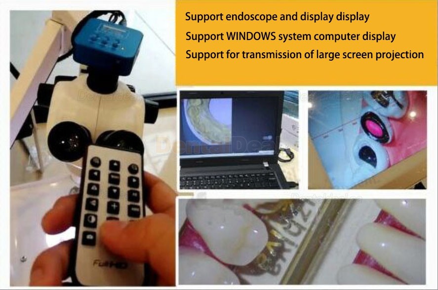 Trolley Type 5W Dental Endodontic Operating Microscope with Camera