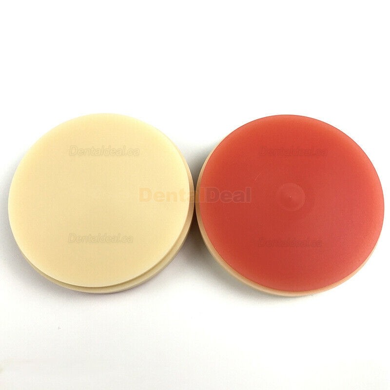 5Pcs Dental Lab PMMA Blocks PMMA Disk CAD/CAM Material OD98*25mm
