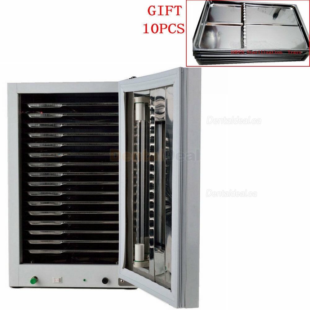 27L UV Ultraviolet Light Sterilizer Disinfection Cabinet for Dental Medical Surgical Instruments