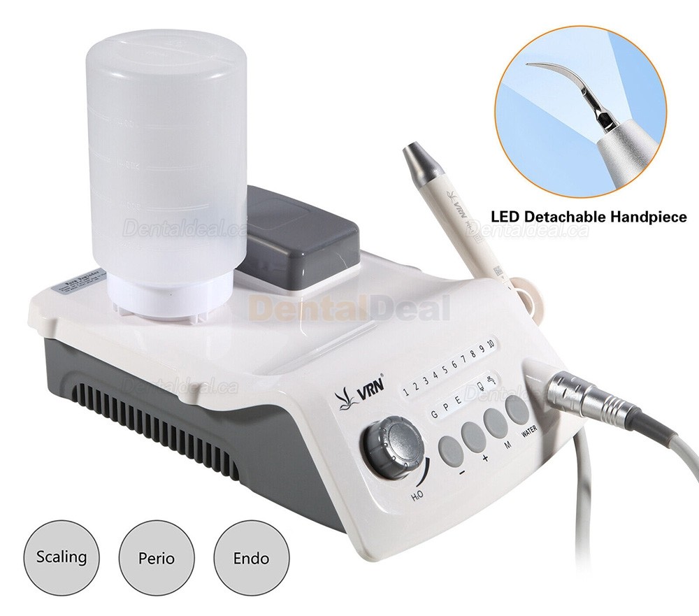 VRN&reg;A8 Dental Ultrasonic Scaler with Water Bottle and LED Light Fit EMS