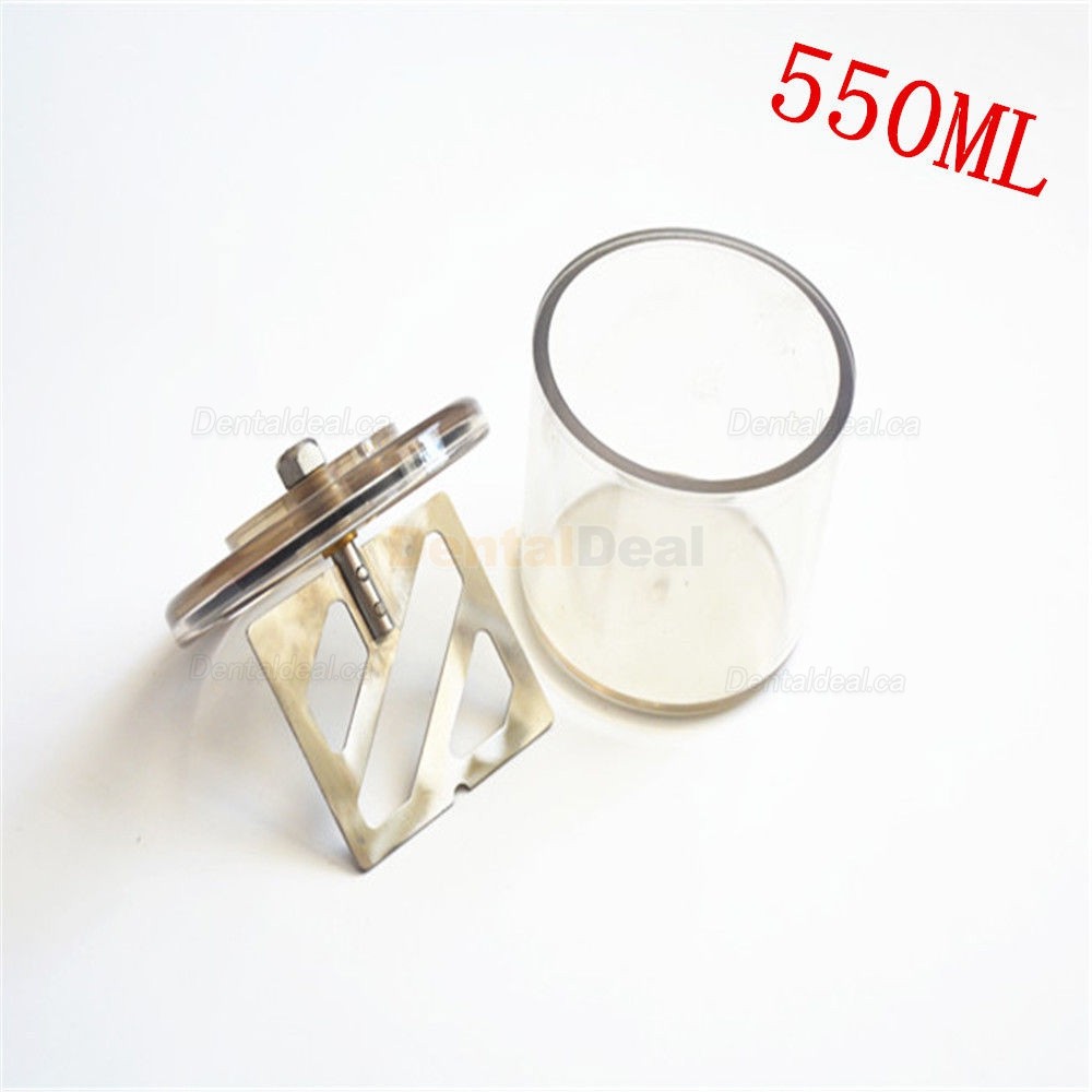 Replacement Dental Vacuum Mixer Cup for Dental Lab Vacuum Mixer Machine
