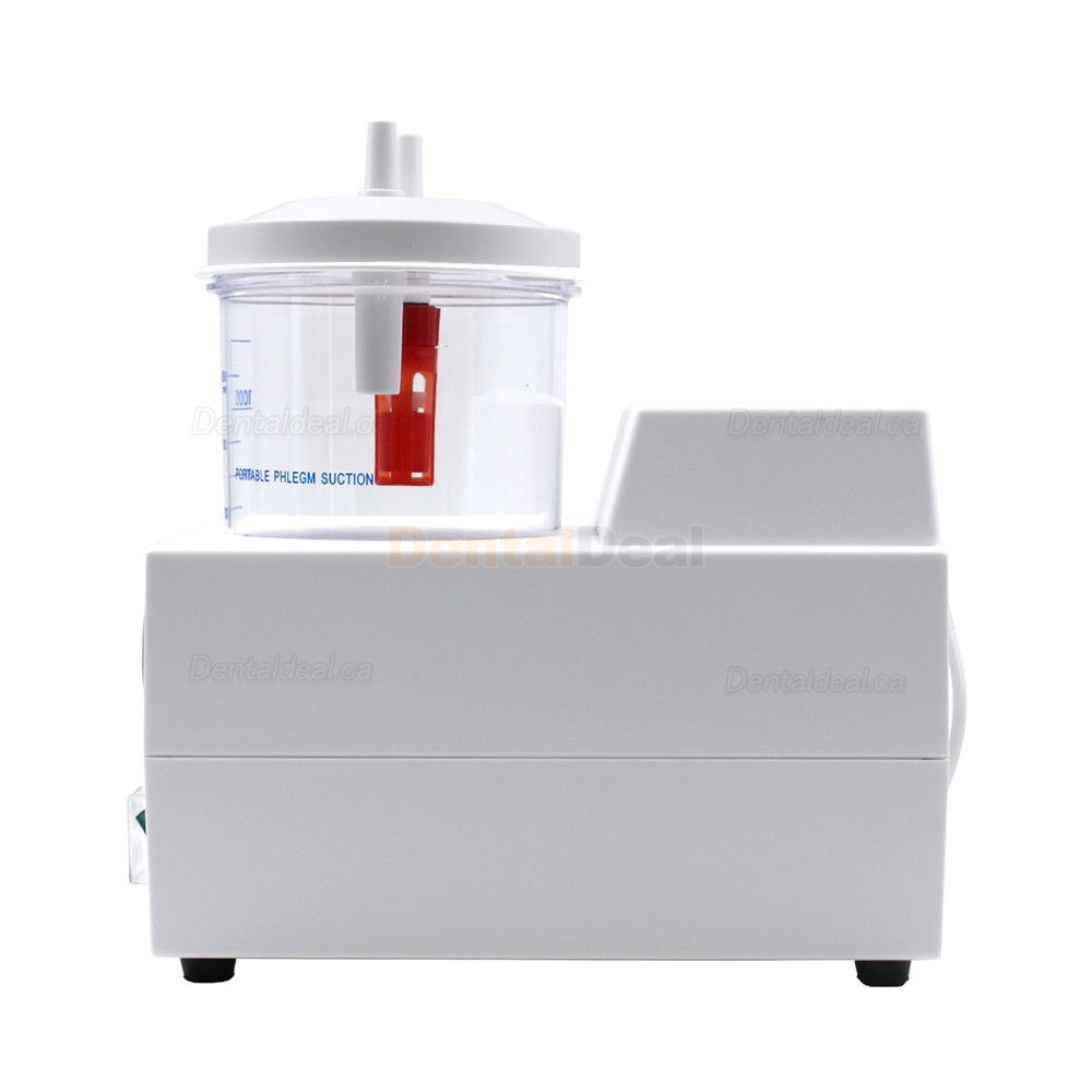 Portable Dental Suction Unit Medical Aspirator Vacuum Phlegm Saliva Suction Machine