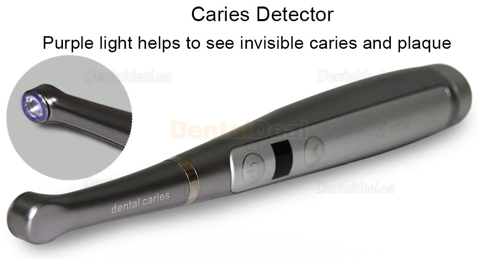 VRN VAFU Dental Wireless LED Curing Light 3200mw with Caries Detector