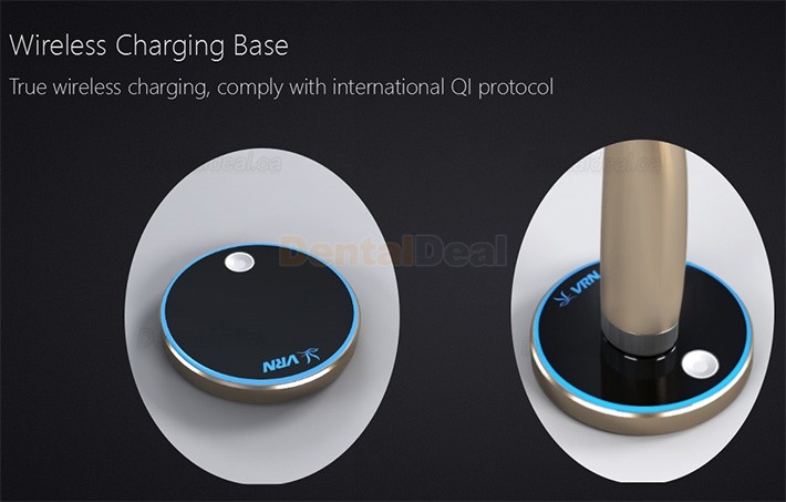 VRN VAFU Dental Wireless LED Curing Light 3200mw with Caries Detector