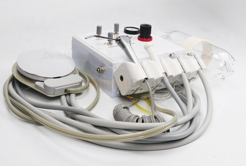 Wall-mounted Dental Turbine Unit 4 Holes with Weak Suction