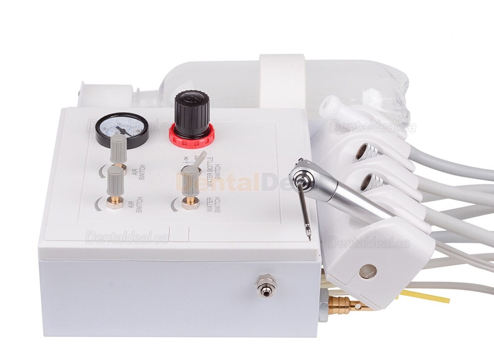 Wall-mounted Dental Turbine Unit 4 Holes with Weak Suction