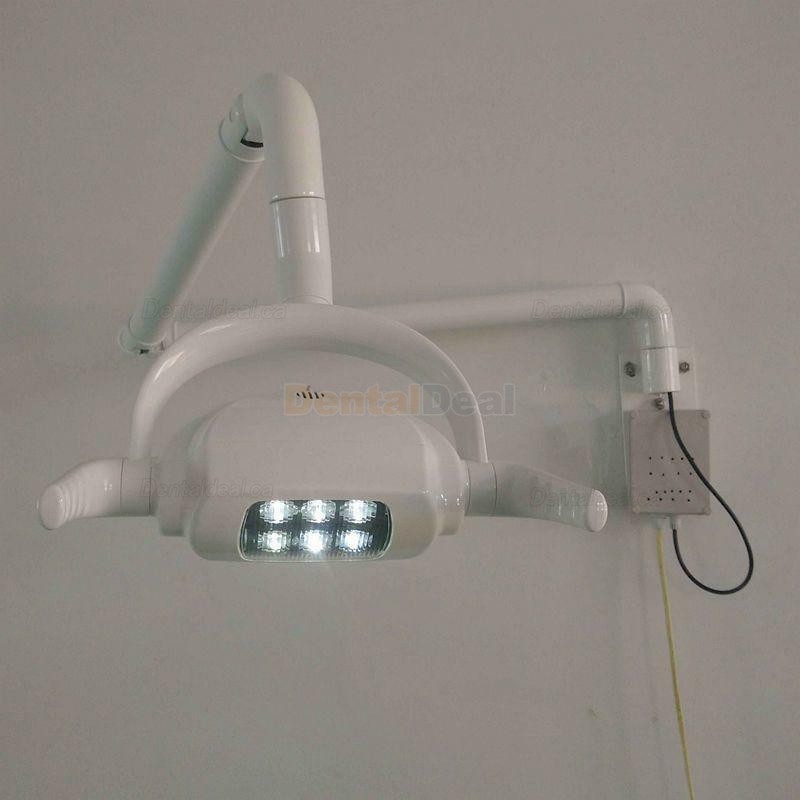 Dental Wall-mounted 6-LED Light Oral Led Surgical Operating Lamp Shadowless