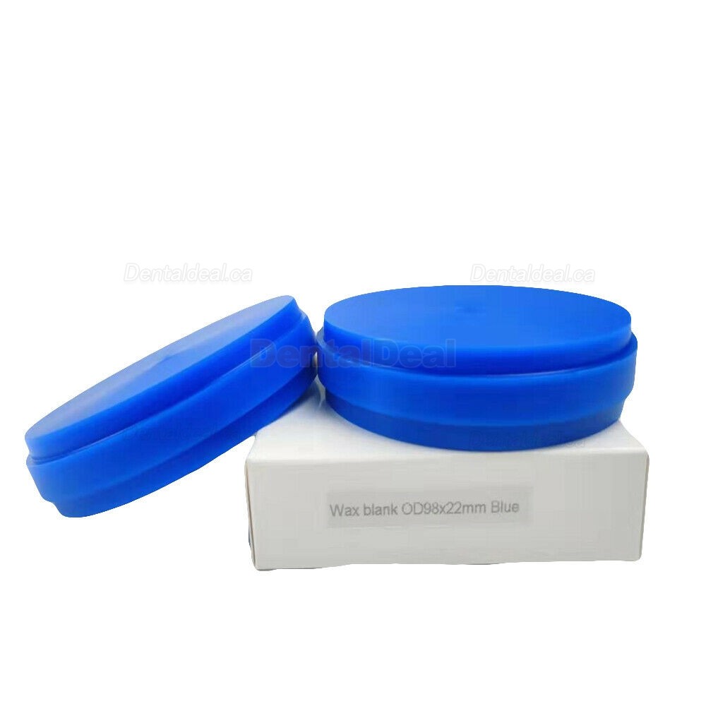 10 Pcs 98 *10mm / 98 *22mm Dental Wax Disc Block For Wieland CAD/CAM Milling System