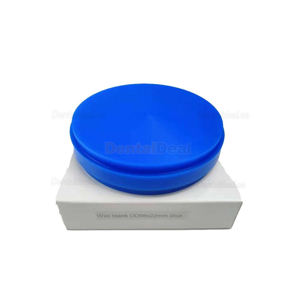 10 Pcs 98 *10mm / 98 *22mm Dental Wax Disc Block For Wieland CAD/CAM Milling System