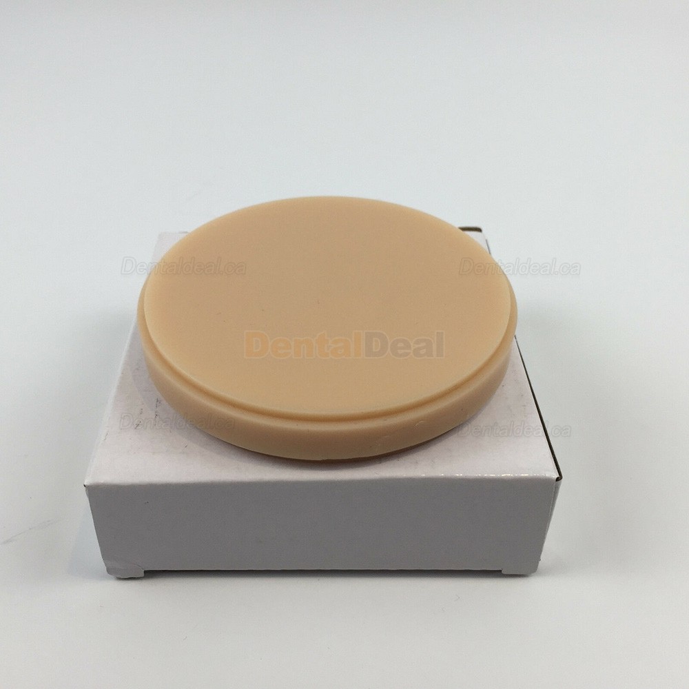 10 PCS Dental 98 *14mm Beige Wax Disc Block For Wieland CAD/CAM Milling System