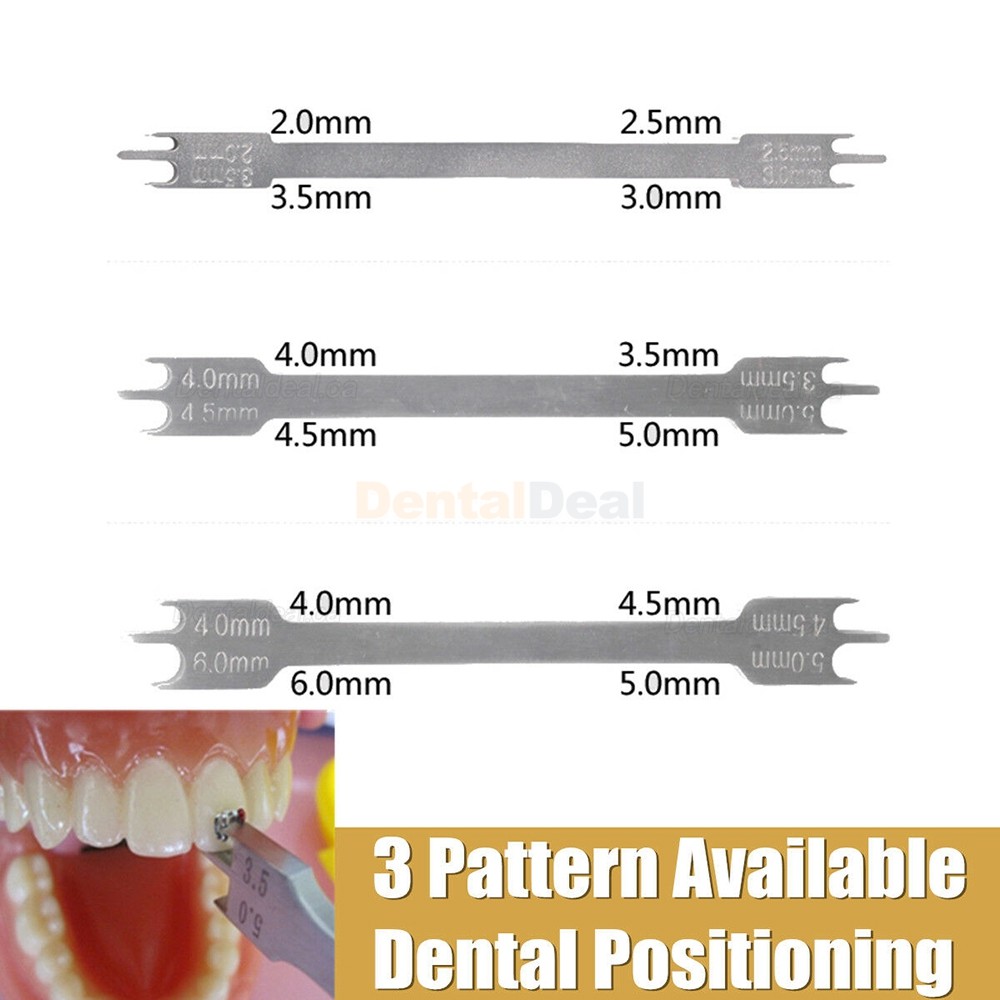 Orthodontic Dental Instrument Bracket Positioning Height Gauge