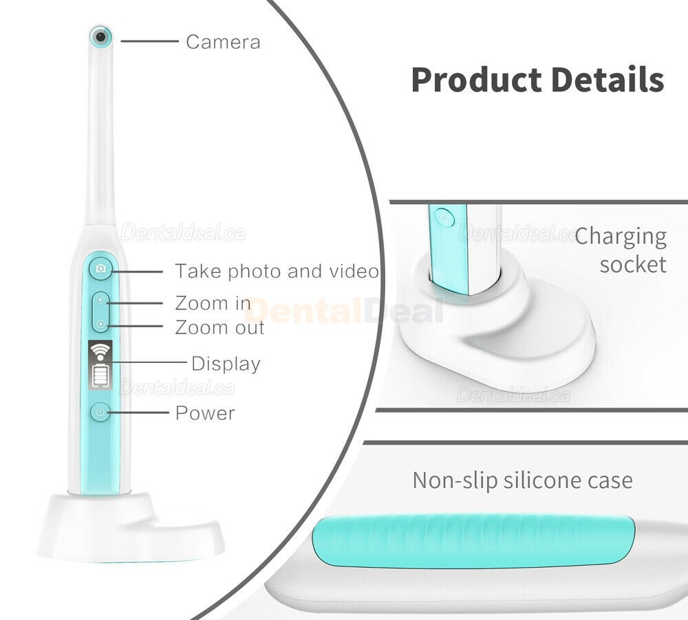 Dental Wifi Intraoral Camera HD Wireless for Android / iOS / Tablet IP67