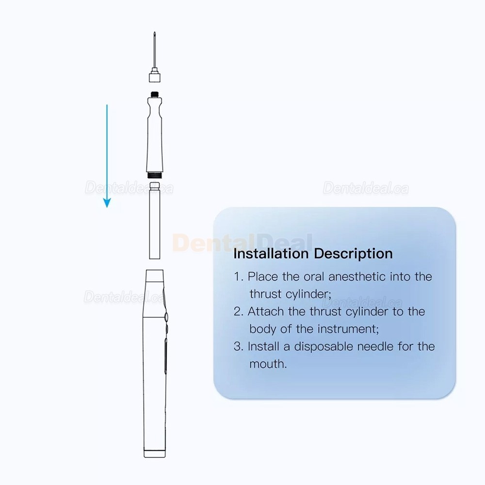 Dental Wireless Anesthesia Pen Oral Anesthesia Injector