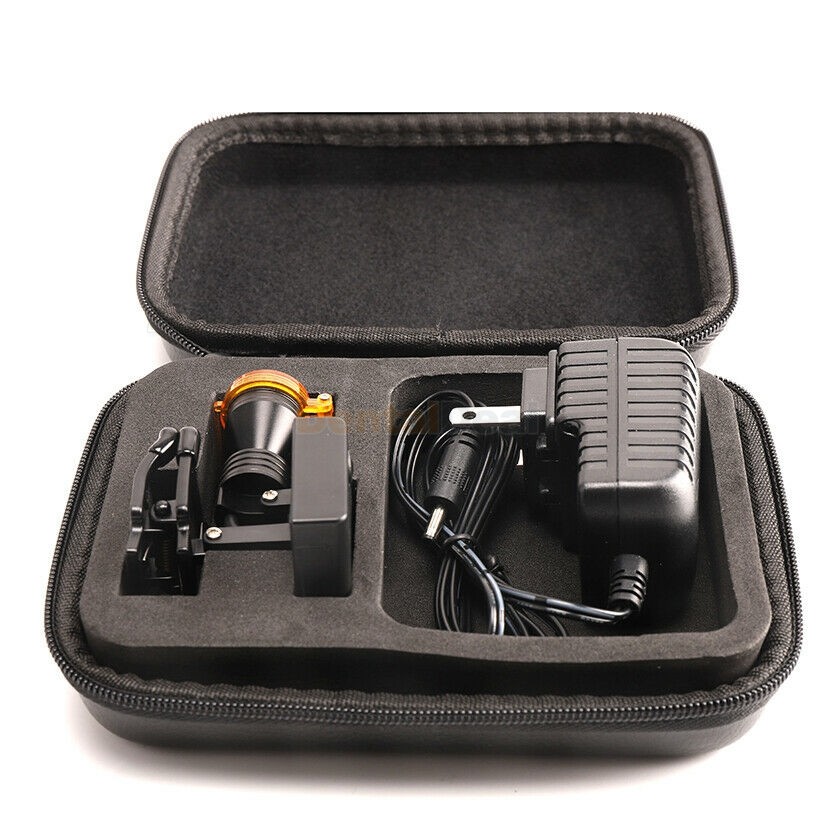 5W LED Wireless Clip-on Dental Headlight with Optical Filter