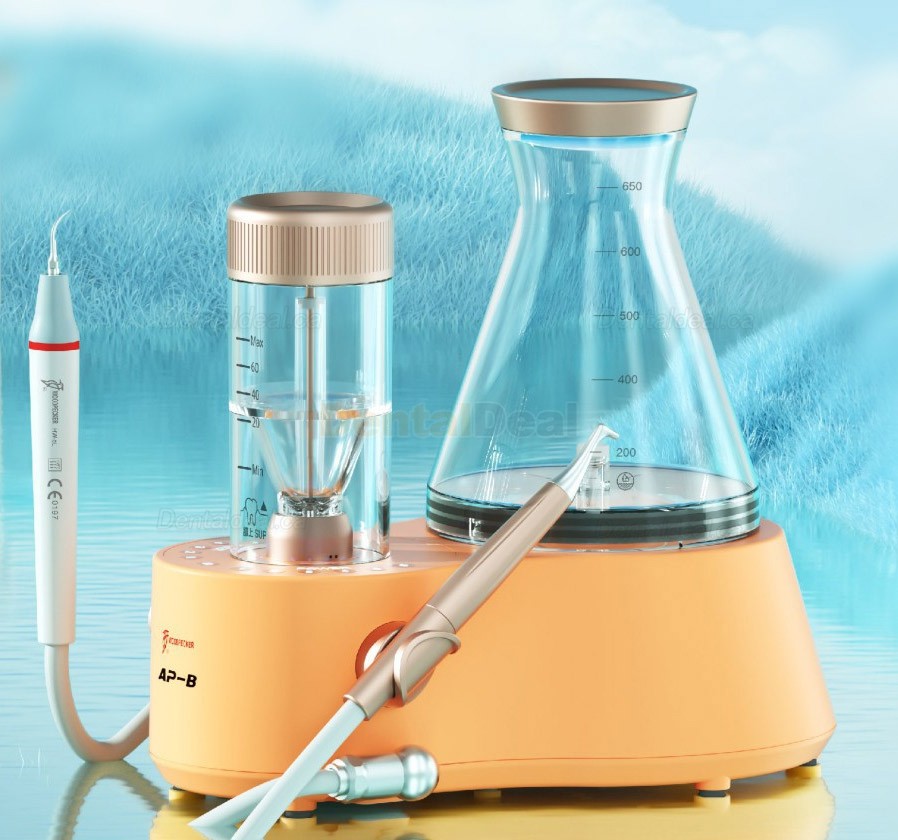 Woodpecker AP-B Dental Air Polisher + Ultrasonic Scaler Machine