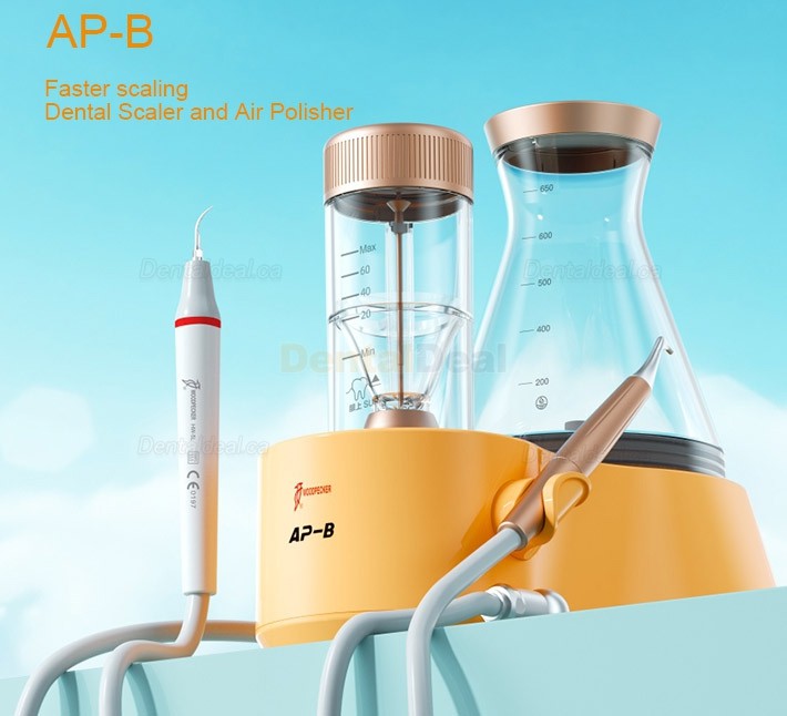 Woodpecker AP-B Dental Air Polisher + Ultrasonic Scaler Machine