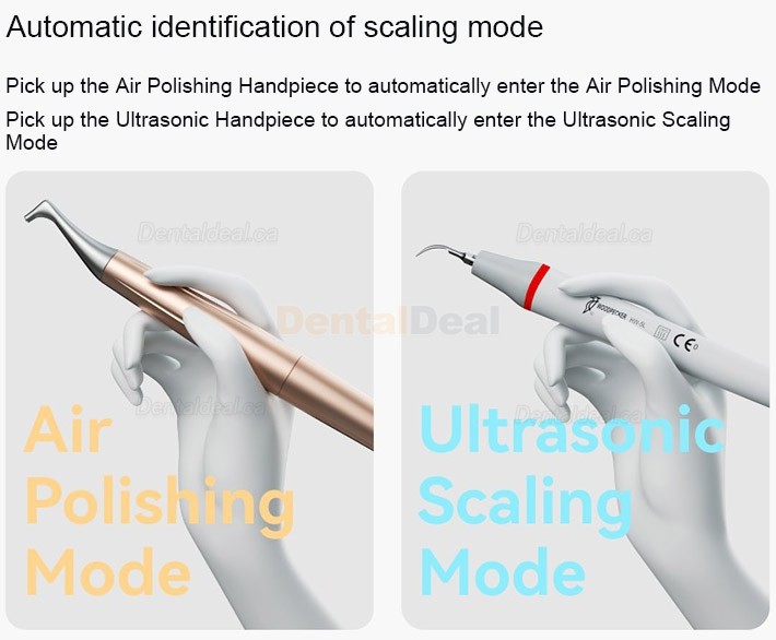 Woodpecker AP-B Dental Air Polisher + Ultrasonic Scaler Machine