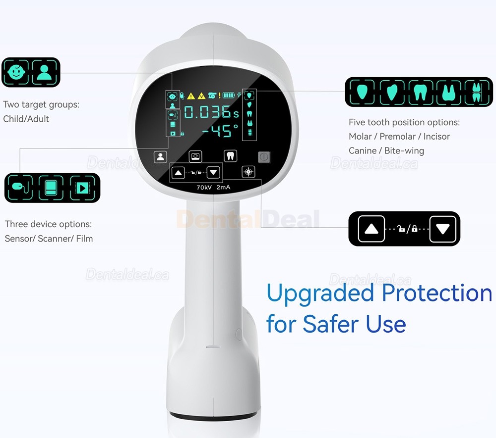 Woodpecker Mini Ray Portable Dental X-ray Machine Handheld Intraoral Imaging Unit