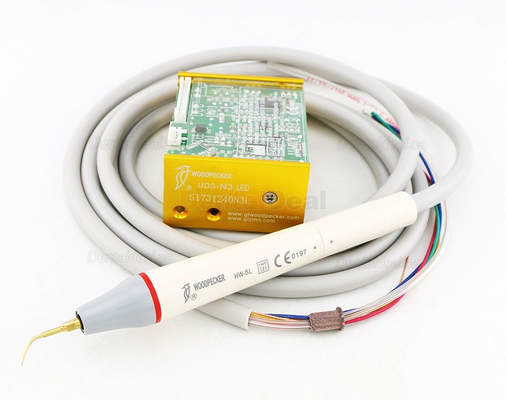 Woodpecker UDS-N3 Dental LED Built in Ultrasonic Scaler LED Handpiece Fit EMS