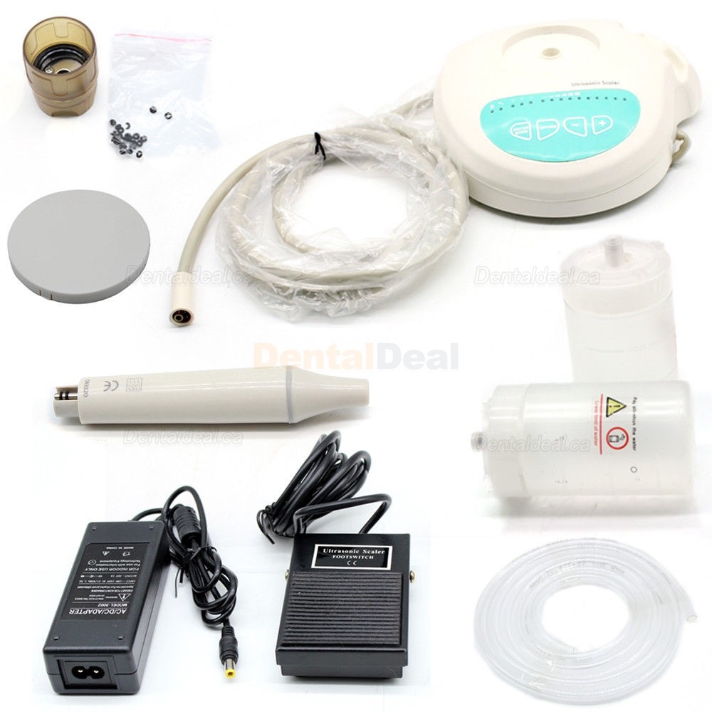 Dental Ultrasonic Piezo Scaler Handpiece Fit EMS WOODPECKER+2 Bottles