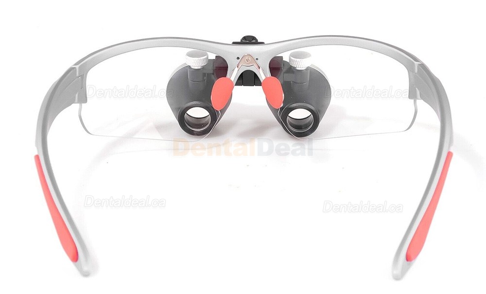 YUYO DY-117 Dental Medical Binocular Surgical Loupe 3.5X-420mm Adjustable