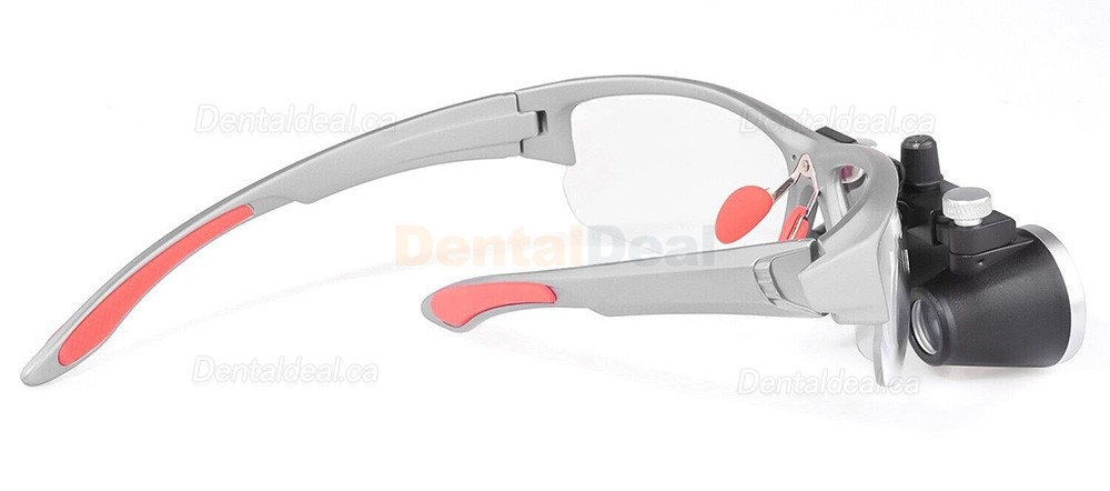 YUYO DY-117 Dental Medical Binocular Surgical Loupe 3.5X-420mm Adjustable