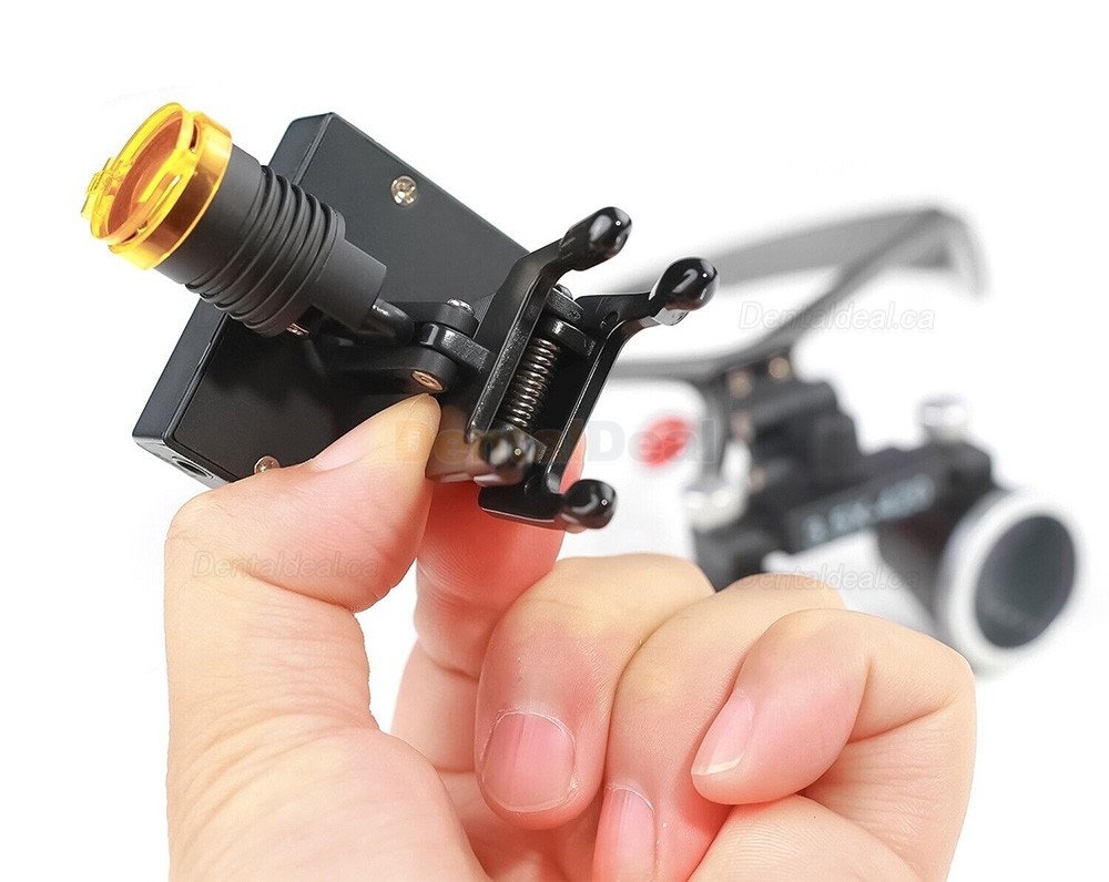 YUYO DY-117 3.5X Dental Surgical Loupe + DY-010 Wireless 3W LED Headlight
